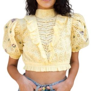 Hemant and Nandita crop top NWT